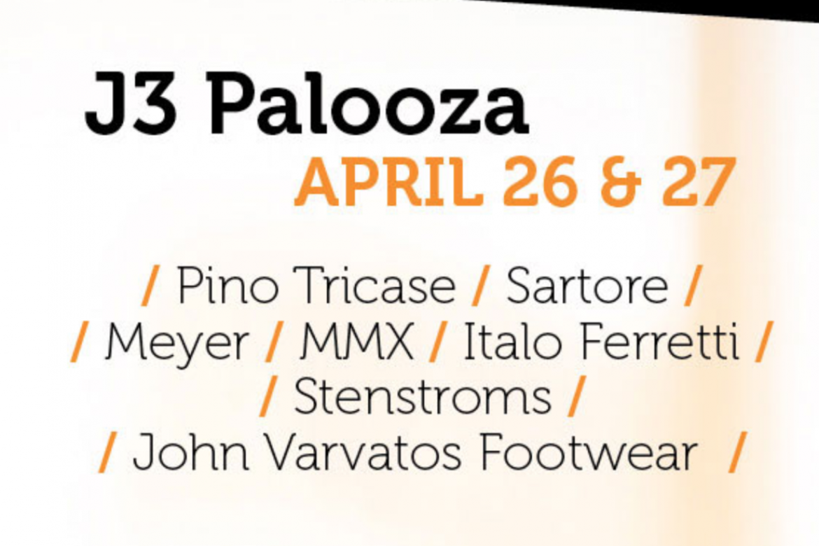 J3 Palooza – April 26 & 27